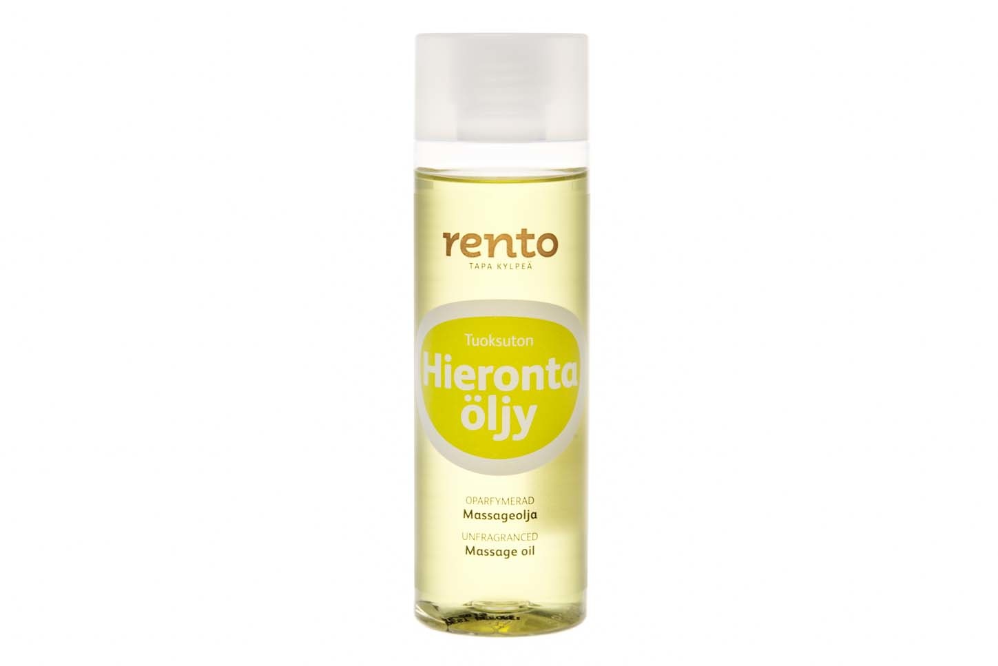 Rento Massage olie 200 ml geurvrij
