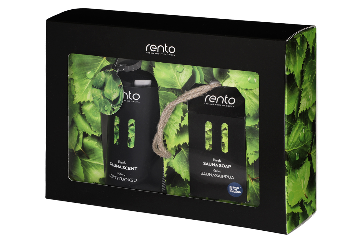 Rento Cadeauset (geur & zeep) - BirchRento Cadeauset (geur & zeep) - Berken