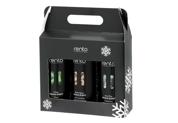 Rento Sauna Geur limited edition cadeauset 3 x 400 ml