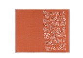 Rento Pino Sauna Kleed - Oranje/Bruin - 50x60 cm