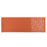 Rento Pino Sauna Kleed - Oranje/Bruin - 50x150 cm