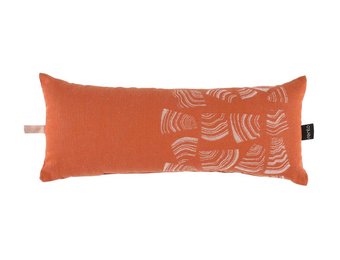 Rento Pino Sauna kussen oranje/bruin - 50x22 cm