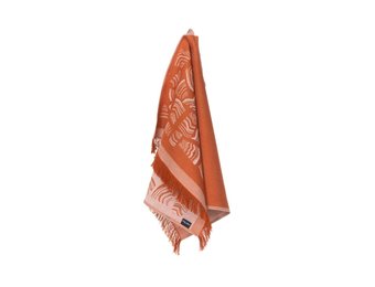 Rento Pino Sauna Badhanddoek oranje/bruin - 78x150 cm