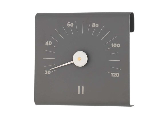 Rento Aluminium Sauna Thermometer Grijs