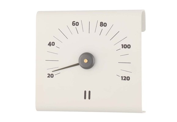 Rento Aluminium Sauna Thermometer Wit