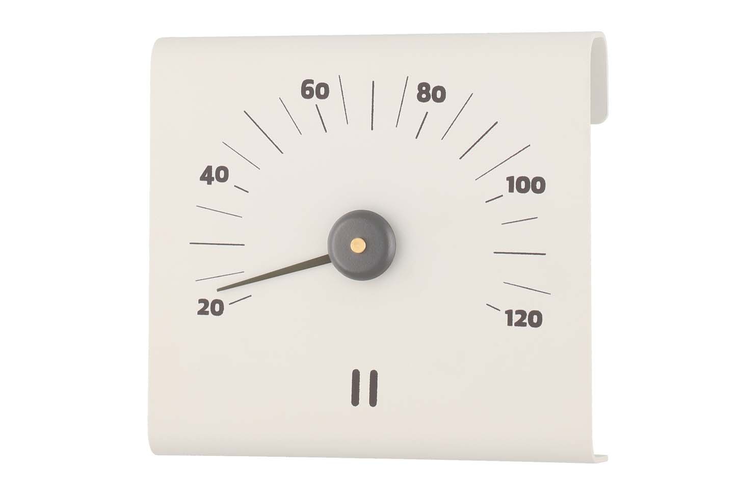 Rento Aluminium Sauna Thermometer Wit