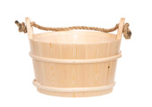 Sauna emmer basic 4 liter  met handvat touw
