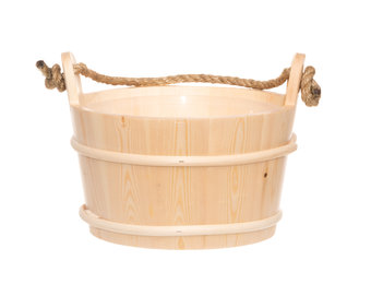 Sauna emmer basic 4 liter met handvat touw