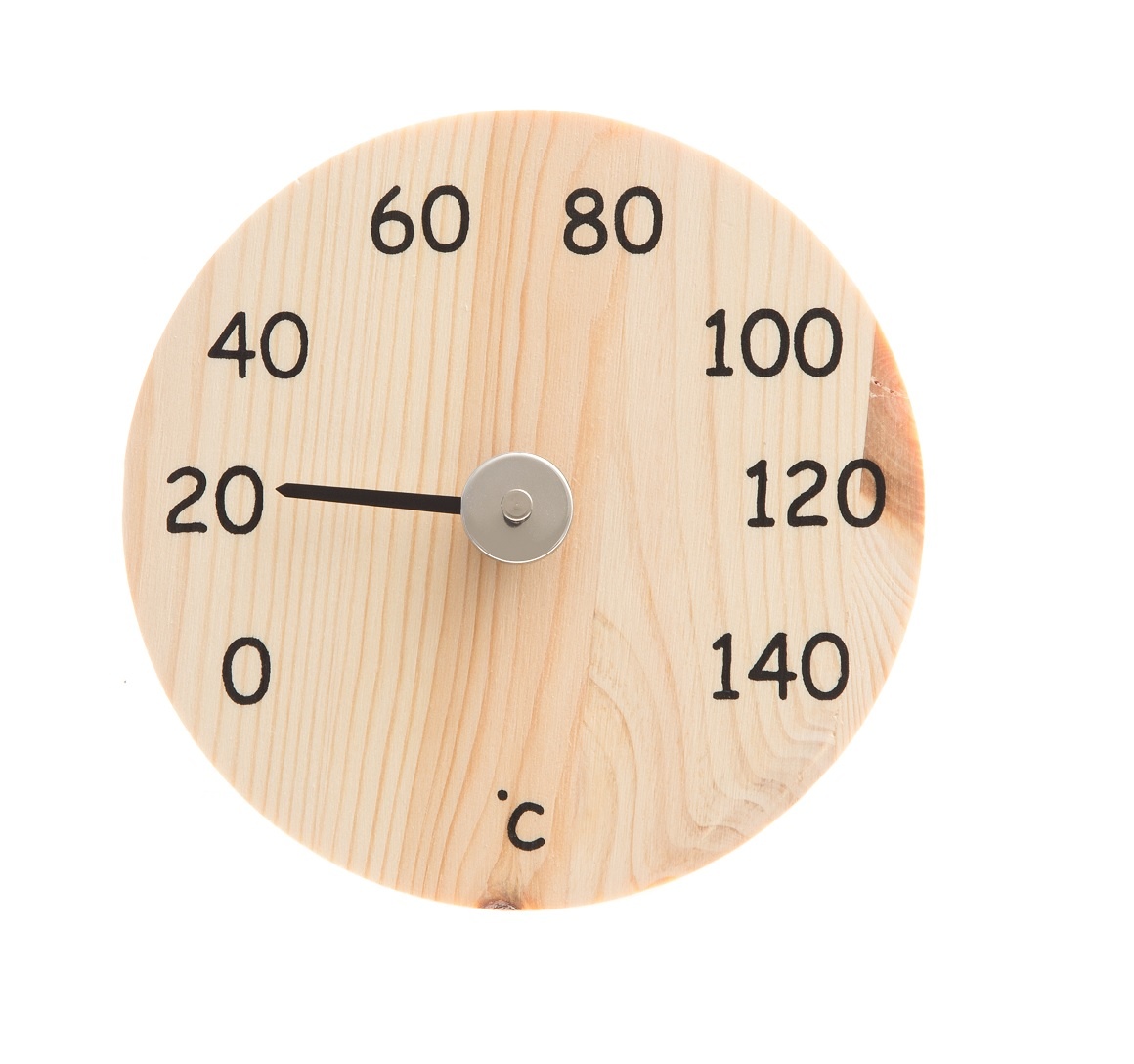 Saunaland sauna thermometer rond 14 cm