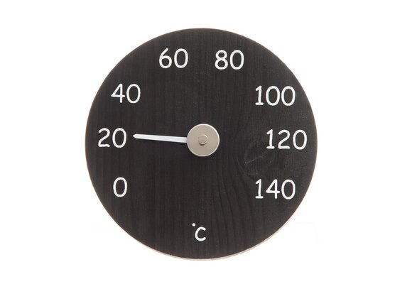 Saunaland sauna thermometer rond 14 cm