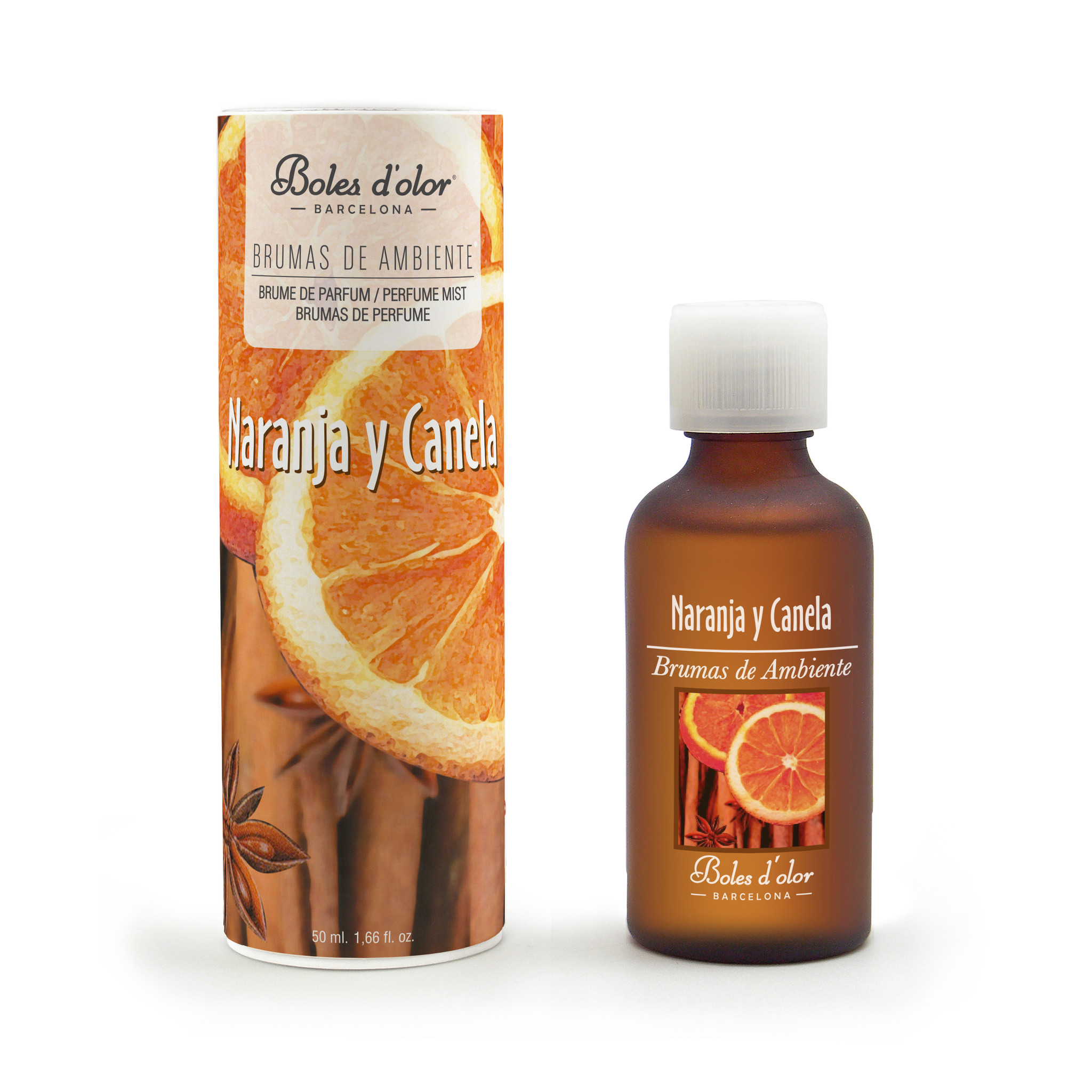Boles d'olor - geurolie 50ml - Naranja y Canela (Sinaasappel en Kaneel)