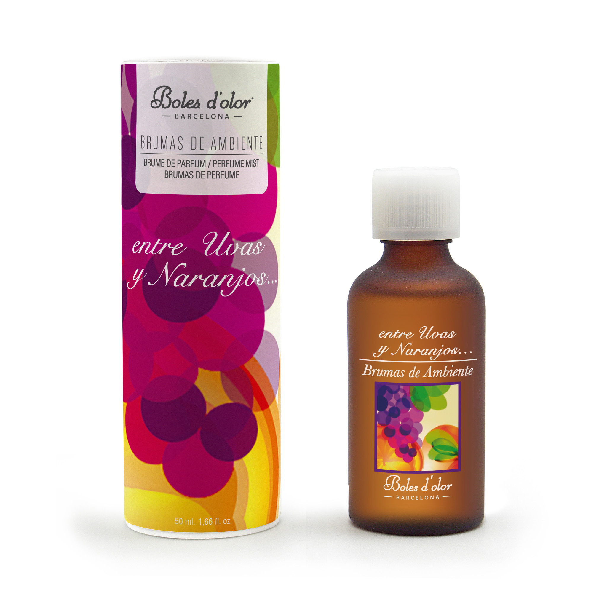 Boles d'olor - geurolie 50ml - Uvas y Naranjos (tussen Druiven en Sinaasappel)