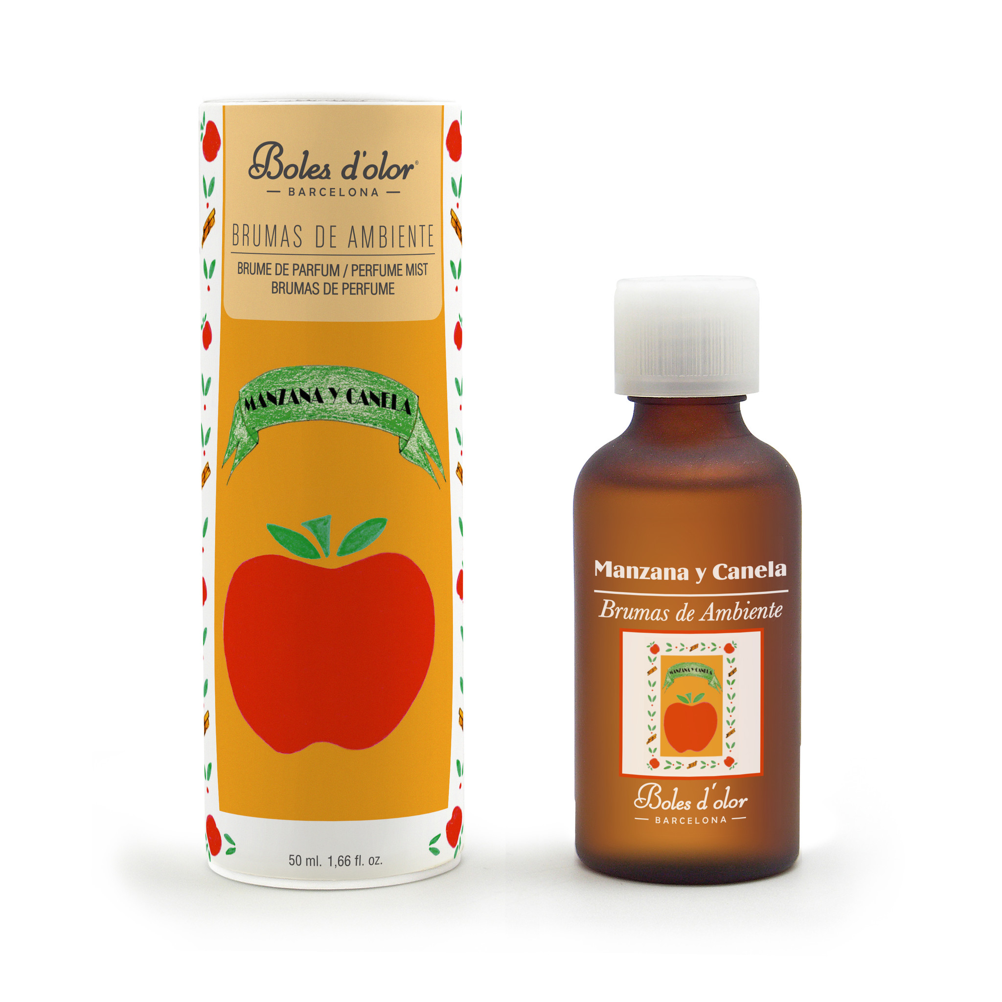 Boles d'olor - Geurolie 50ml - Manzana y Canela (Appel & Kaneel)