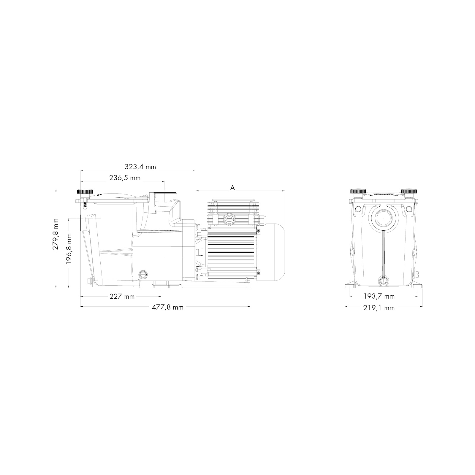 Hayward Super Pump Pro - Diverse Varianten