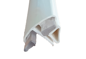 Inhangprofiel en overlapprofiel voor 8 vorm