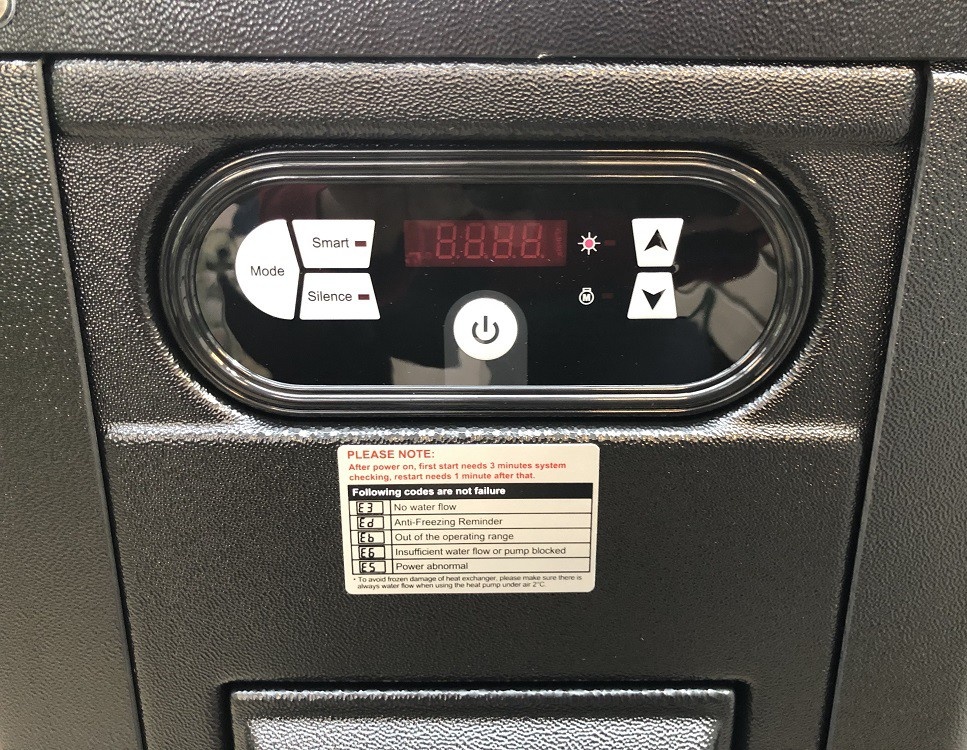 Zwembad warmtepomp poolstyle inverter R32 20 kW 45 tot 85 m3 220 v