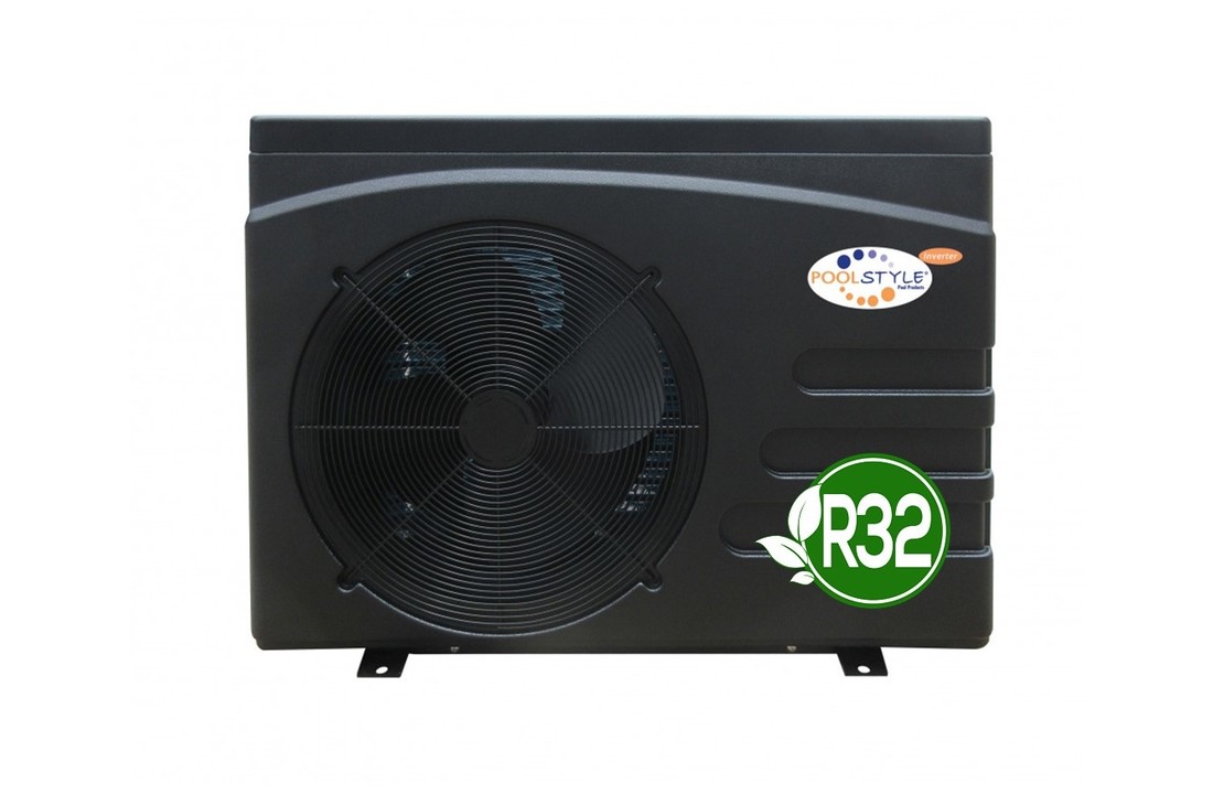 Zwembad warmtepomp poolstyle inverter R32 9.5 kW 20 tot 40 m3 220 v