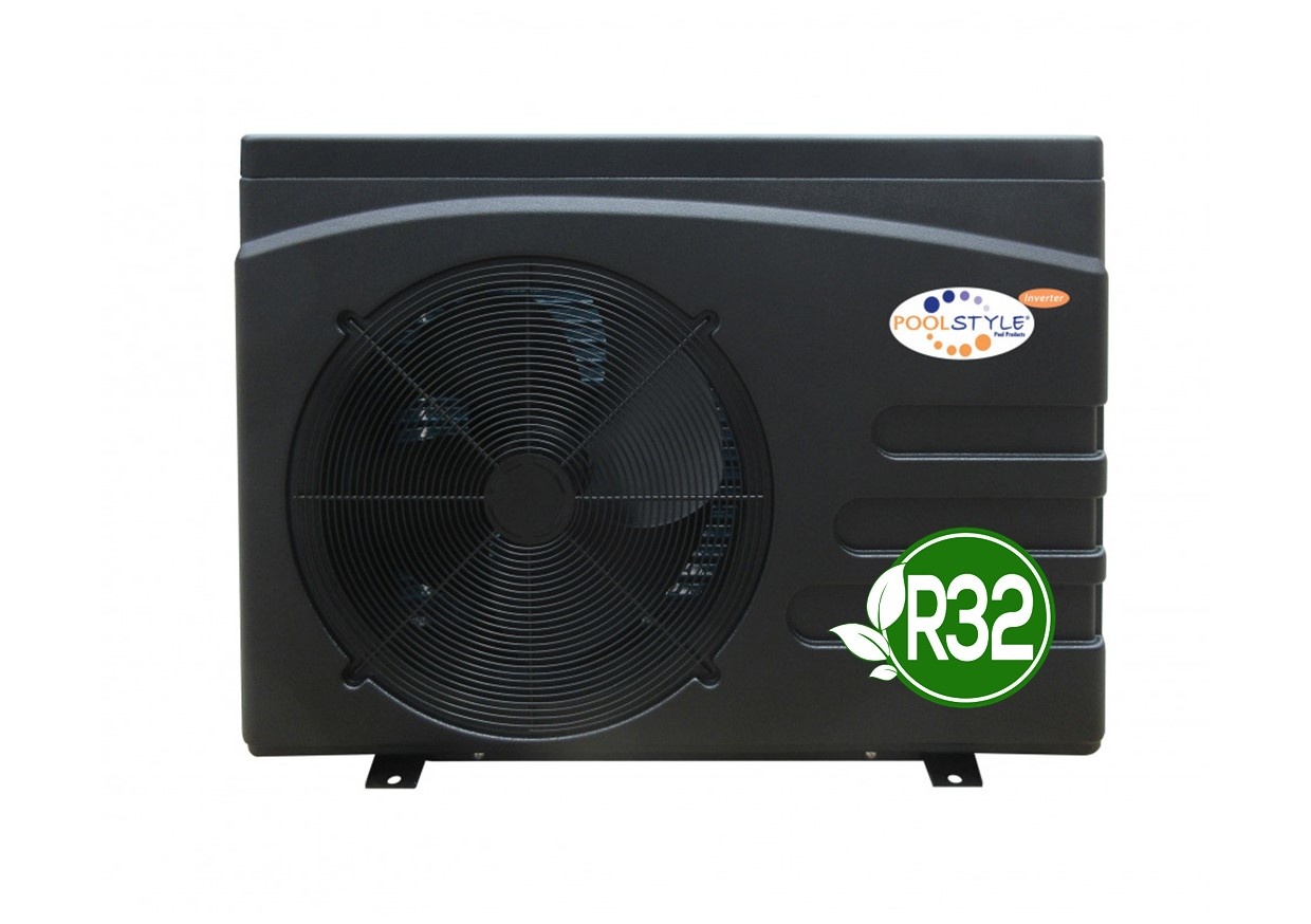 Zwembad warmtepomp poolstyle inverter R32 12.5 kW 30 tot 55 m3 220 v