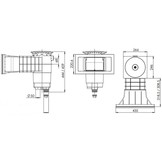Weltico Skimmer A400 Zandkleur voor Liner Foliebaden