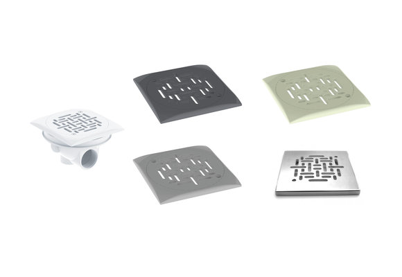 Weltico Bodemput  vierkant 360° - diverse kleuren