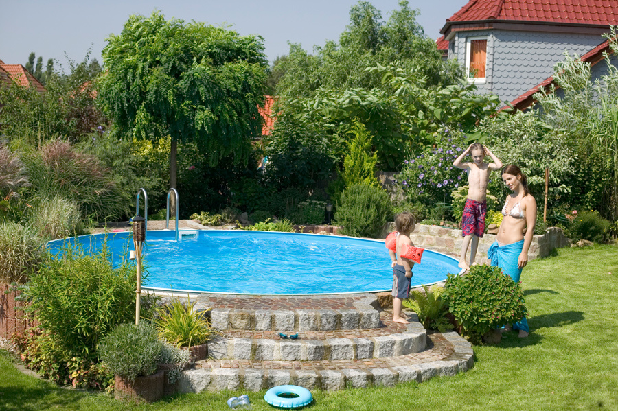 Unipool Stalen wand Zwembad Rond 1,20 m