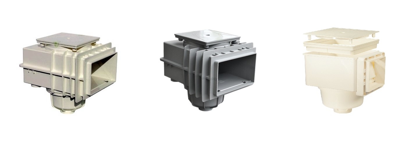 MTS Skimmer V20  voor beton zwembaden - diverse kleuren