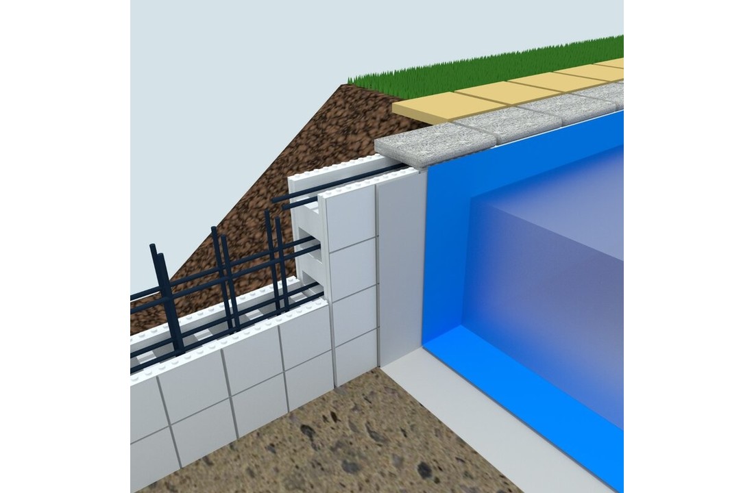 Styropor Zwembad EPS Bouwblokken 3 x 6 x 1.5