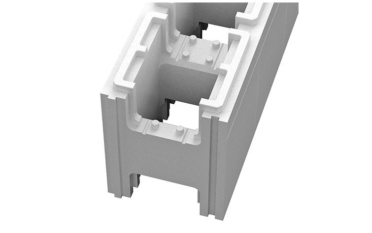 Styropor Zwembad bouwblokken  Structuur 3 x 5 x 1.5