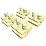 Hayward Magic Clean/Aquadroid santoprene schoentjes