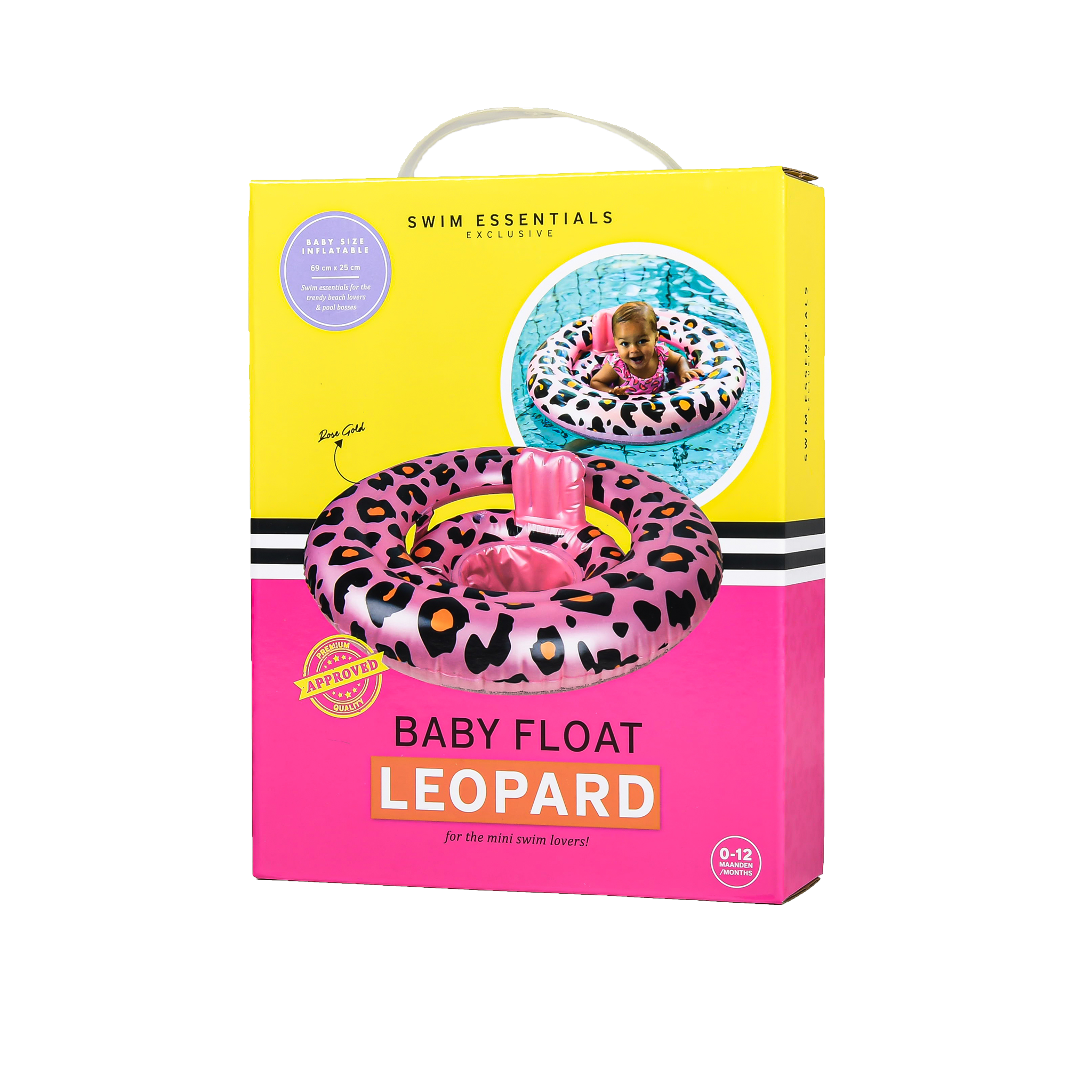 Baby Float Panter Rose Goud