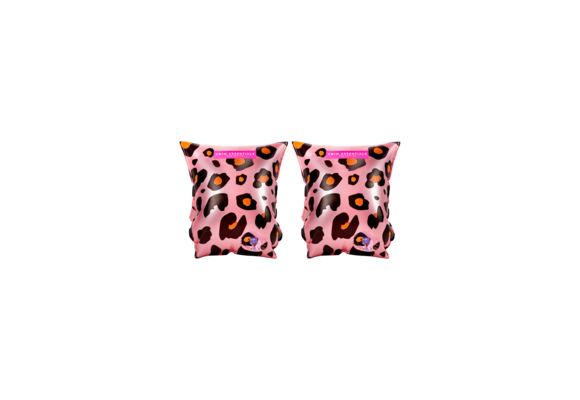 Zwembandjes Panter Rosé Goud 2-6 jaar