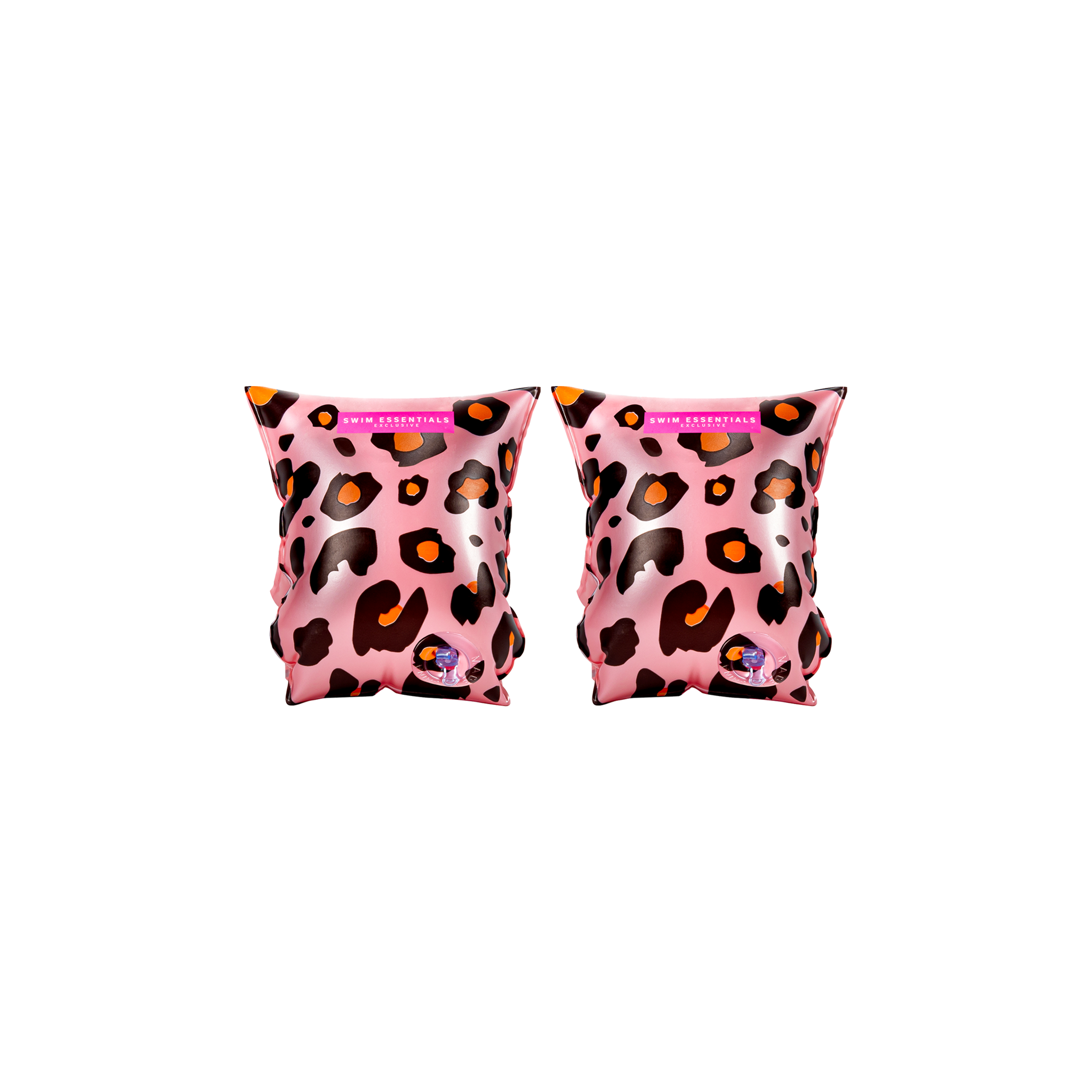 Zwembandjes Panter Rosé Goud 2-6 jaar