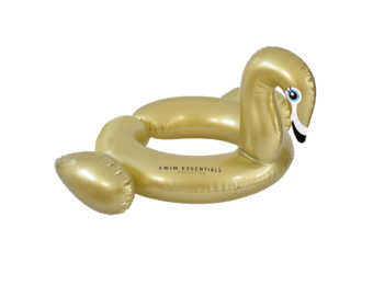 Zwemband Splitring Zwaan Goud 55 cm