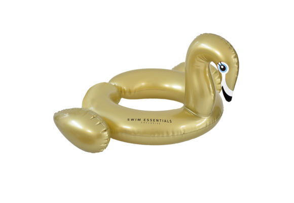 Zwemband Splitring Zwaan Goud 55 cm