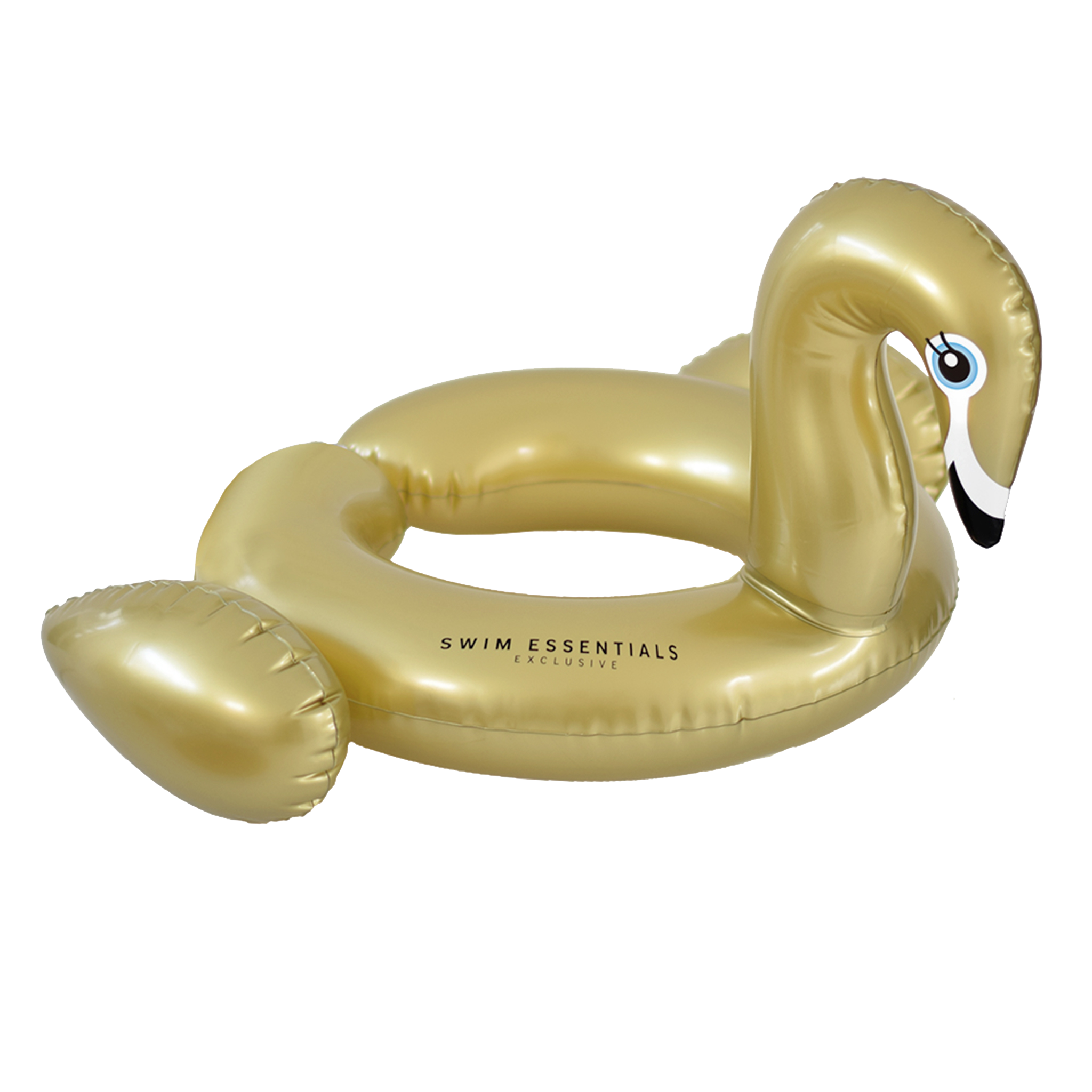 Zwemband Splitring Zwaan Goud 55 cm