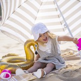 Zwemband Splitring Zwaan Goud 55 cm