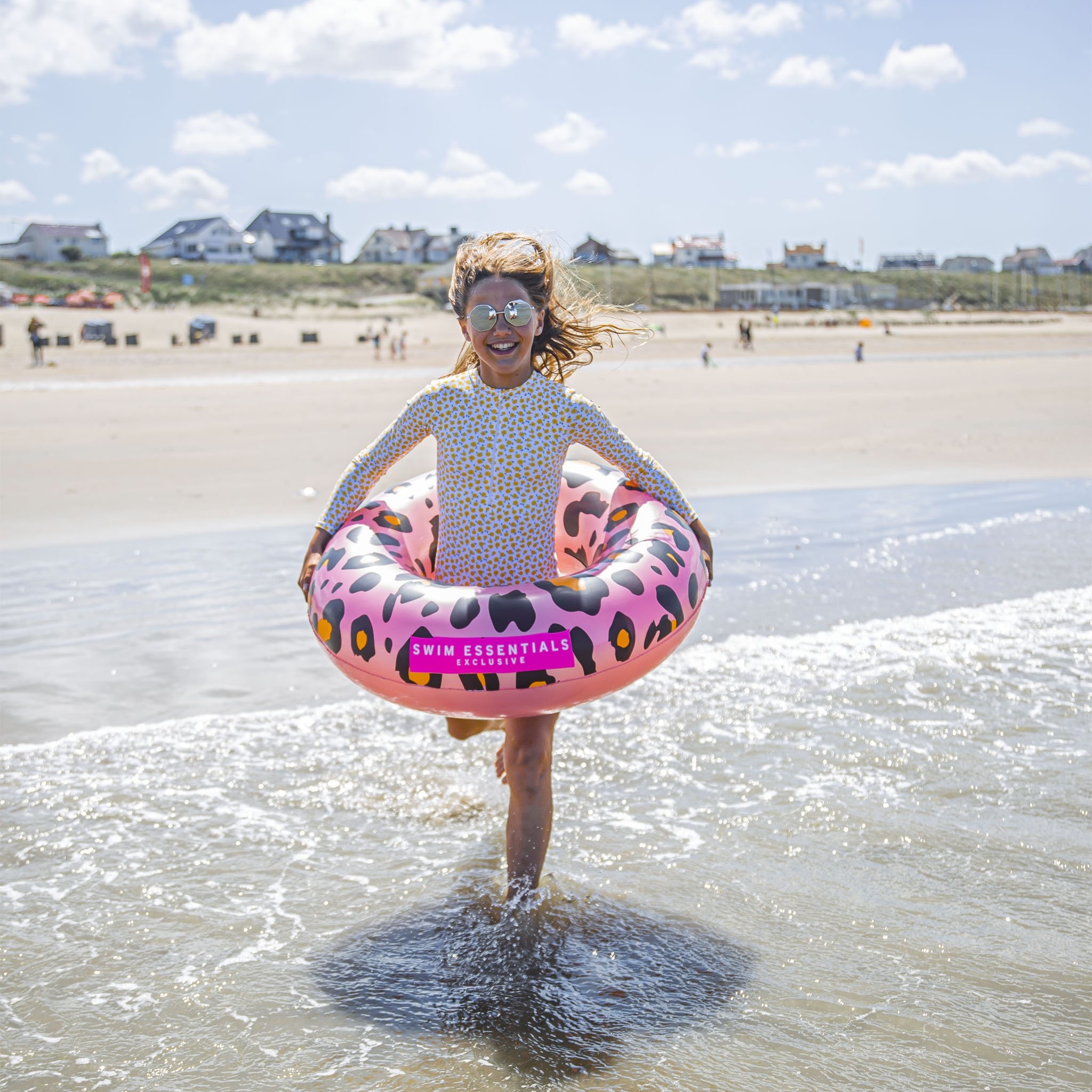 Zwemband Panterprint 90 cm