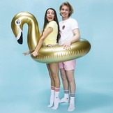 Zwemband Gouden Zwaan 90 cm