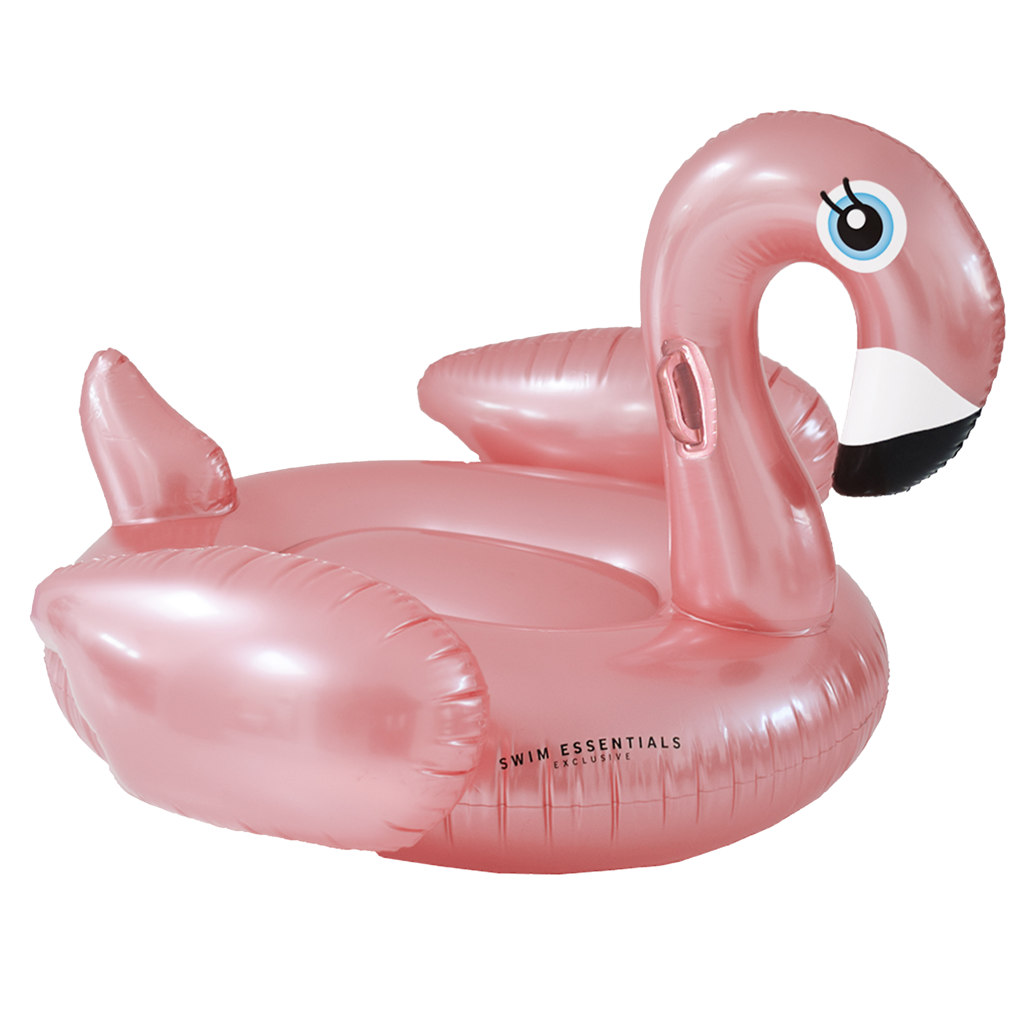 Opblaas Flamingo Rosé Goud XL