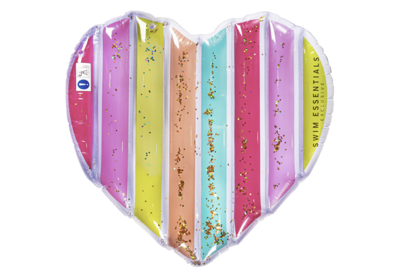 Luchtbed Regenboog Hart