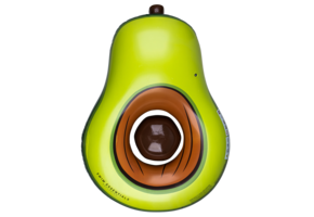 Luchtbed Avocado + Strandbal XL