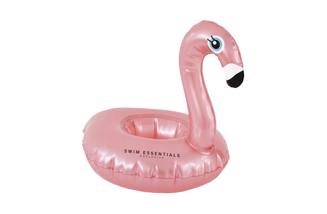 Bekerhouder Rosé Gouden Flamingo