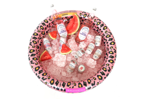 Drankkoeler Panterprint Rosé goud