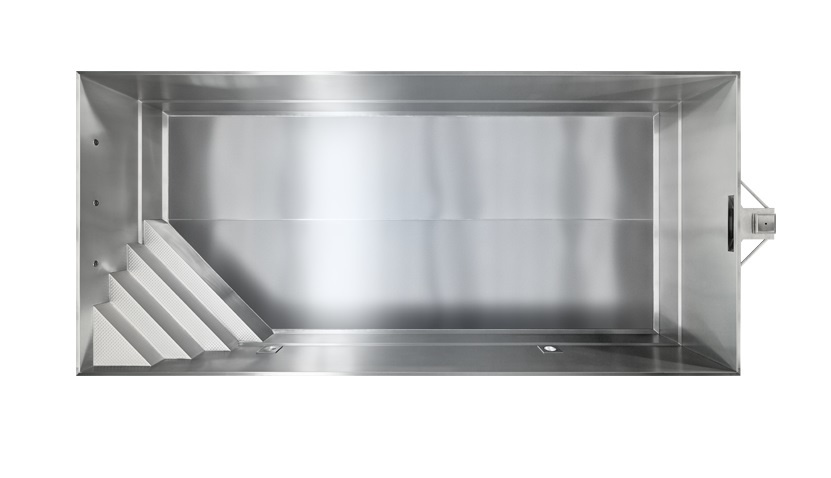 Zwemland RVS zwembad skimmer variant