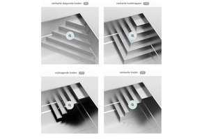 Trappen voor Zwemland RVS zwembaden