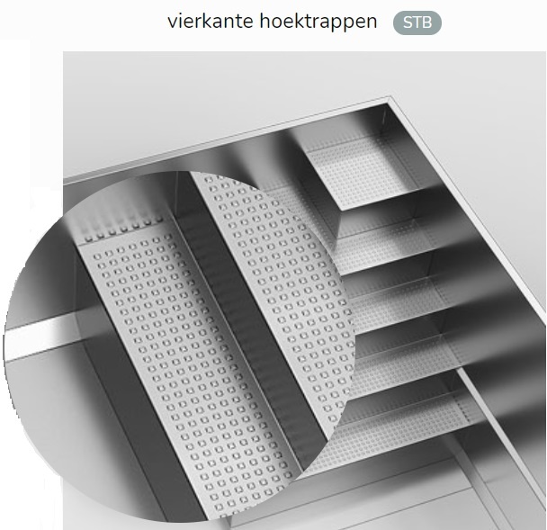 Trappen voor Zwemland RVS zwembaden