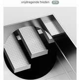 Trappen voor Zwemland RVS zwembaden