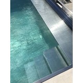 Zwemland RVS zwembad overloop variant