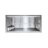 Zwemland RVS zwembad overloop variant