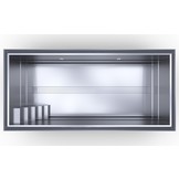 Zwemland RVS zwembad overloop variant